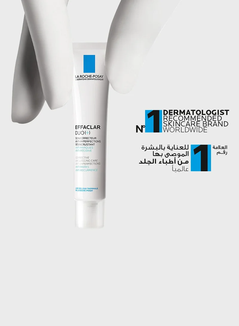 LA ROCHE-POSAY Effaclar Duo+ Acne Treatment Cream for Oily and Acne Prone Skin 40ml