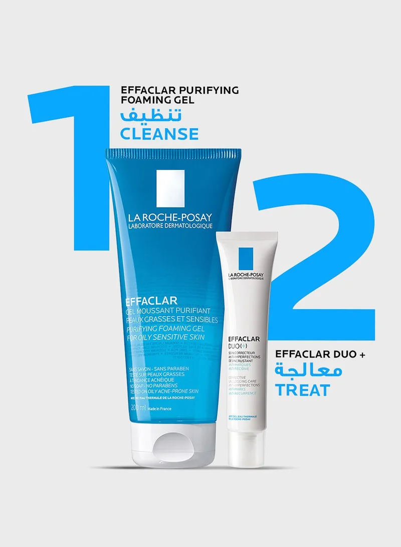 LA ROCHE-POSAY Effaclar Duo+ Acne Treatment Cream for Oily and Acne Prone Skin 40ml