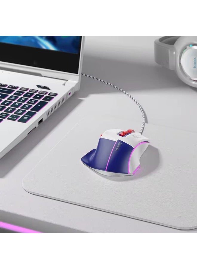 هوكو ماوس ألعاب سلكي هوكو GM31 بدقة 3600 DPI – إضاءة LED - Image 4