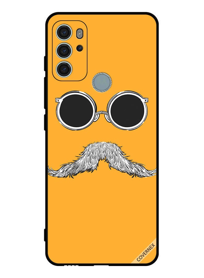 Covernex Protective Case Cover For Motorola Moto G60S Baba Mustaches - Image 1