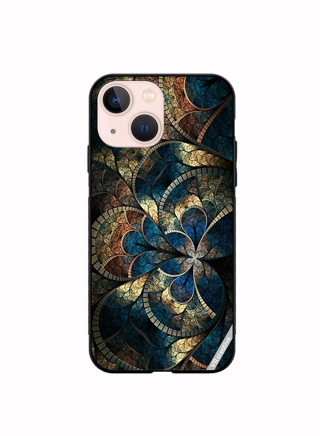 VR CREATIVE Protective Case Cover For Apple iPhone 14 Plus Mandala Abstract Design Multicolour - Image 1