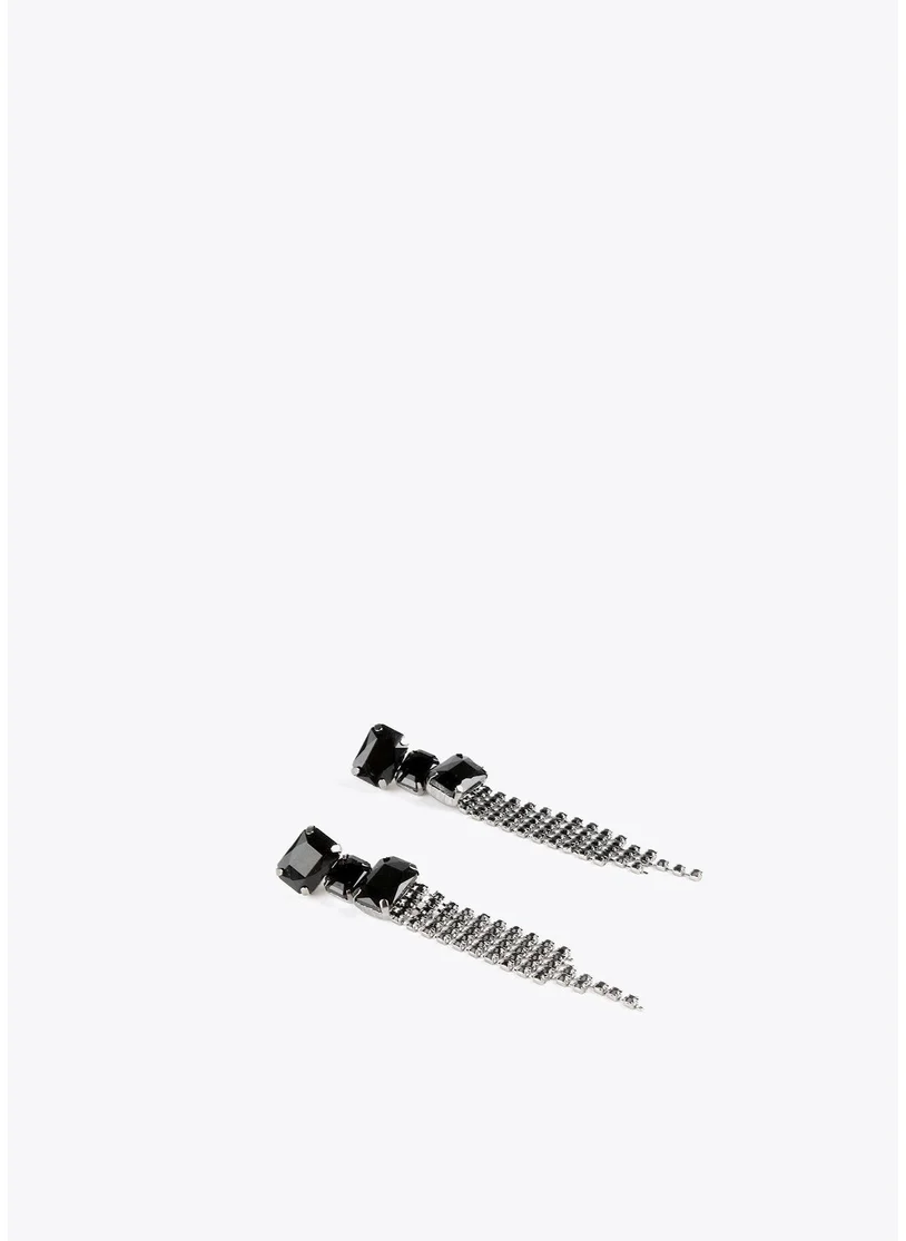 Lola Casademunt Long Crystal Earrings