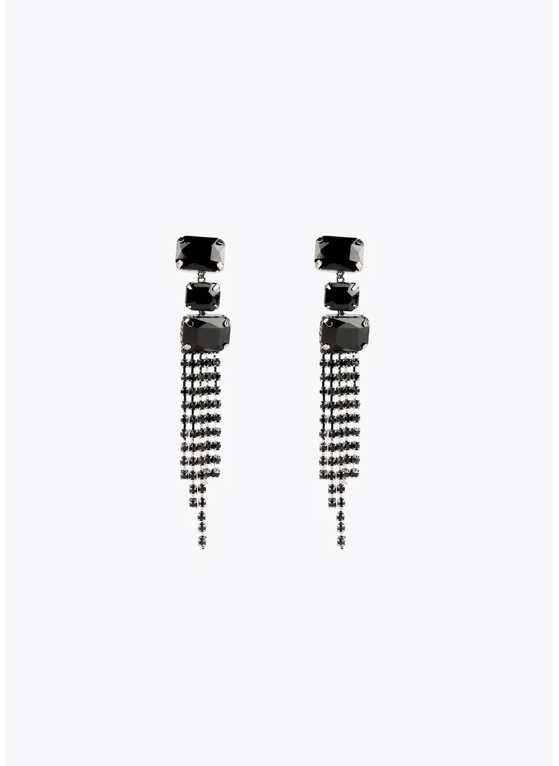 Lola Casademunt Long Crystal Earrings