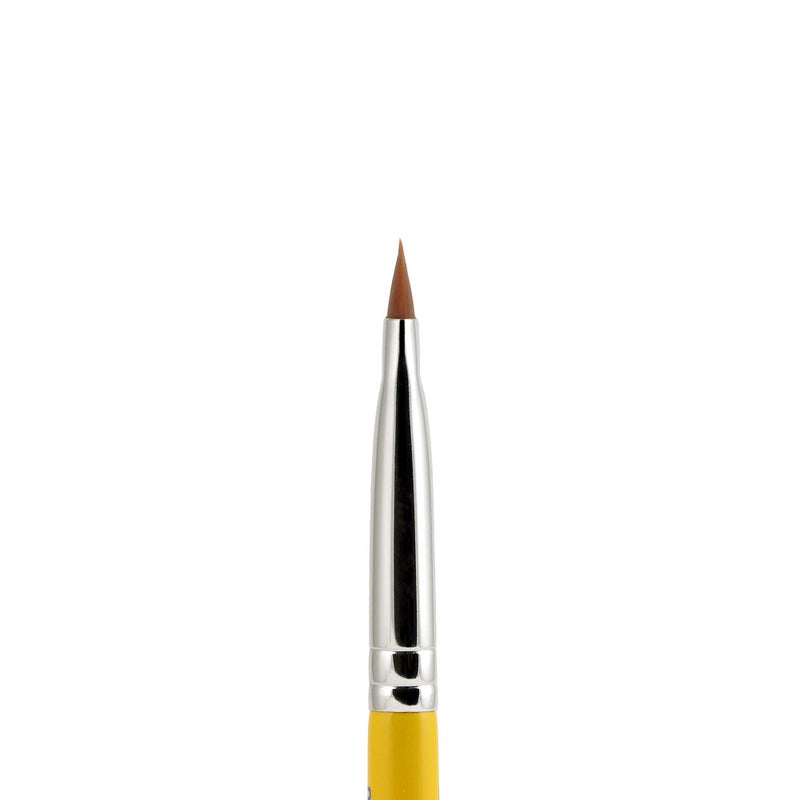 Bdellium Tools Professional Makeup Brush - Studio Series 714 Flat Eye Definer - With Soft Synthetic Fibers, For Eye Definition (Yellow, 1pc) - Image 5
