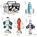 BLmukce DIY Magnetic Robot Building Toy for Kids 35 33 PCS STEM Stacking Playset with Storage Box Rocket Robot Creative Kit Toddler Magnet Toys Gift for Years Old Boys Girls Christmas Birthday - Image 4