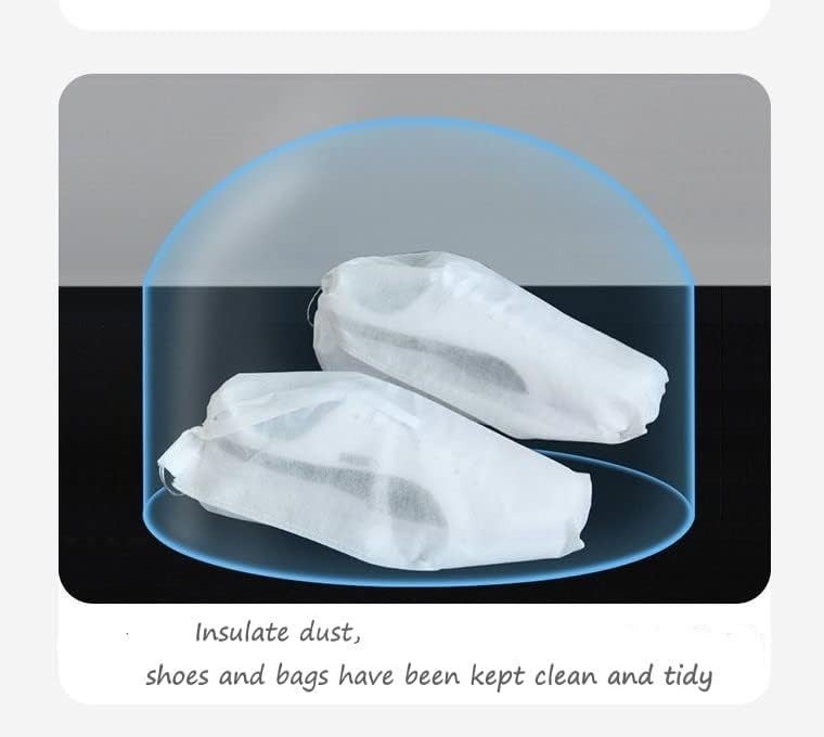 Gladiolus hybridus 30 eco-friendly travel shoe bag storage bags, non-woven breathable dust-proof with rope, suitable for storing shoes and isolate dust keep bags clean tidy (11.8in X 15.74in) - Image 5