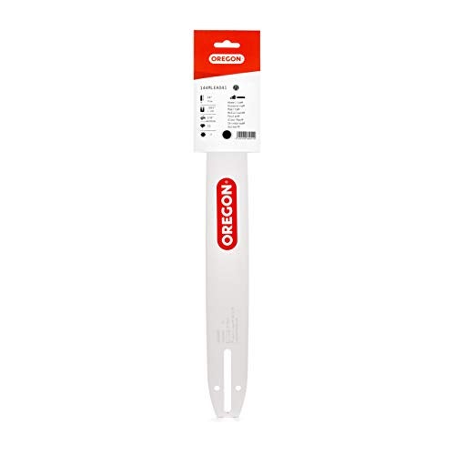 Oregon Chainsaw Guide Rail Double Guard 14 Inch Reversible 35 cm Saw Rail for A041 Engine Connection 38 Inch Low Profile Pitch 11 mm Groove Width Suitable for Makita Bosch Worx More - Image 1