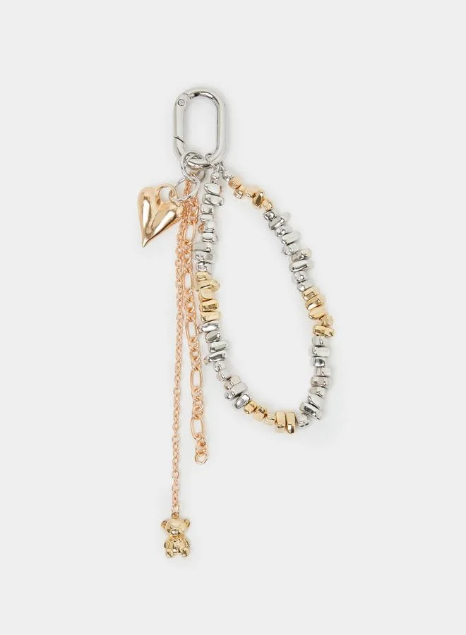 Styli Teddy Bear Charm Key Chain