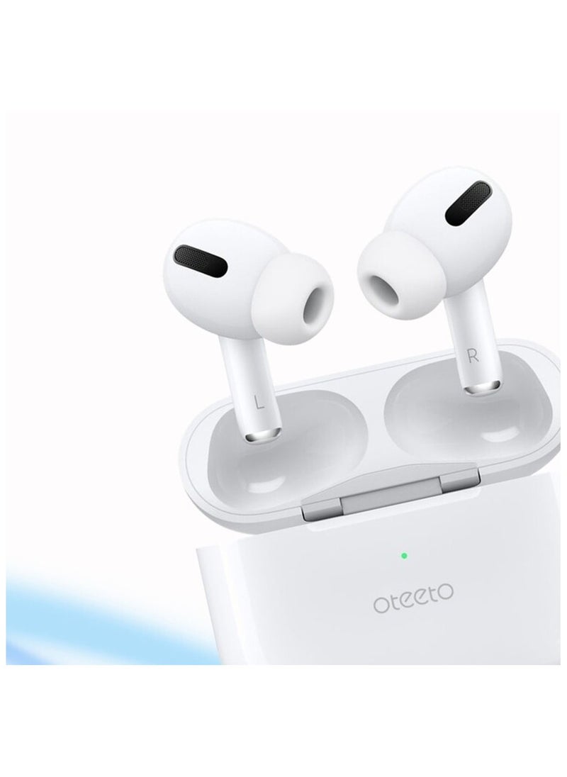 أوتيتو - سماعات أذن بلوتوث Oteeto OT5 مع جودة صوت Hifi وإلغاء الضوضاء وتحكم متعدد الوظائف باللمس مصمم لأجهزة iOS - Image 1