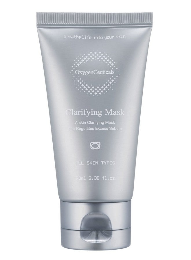 OxygenCeuticals Clarifying Mask Wash Off Mask Remove Excessive Sebum And Dead Skin Cells Prevent Acne For Smooth And Soft Skin Enhance Skin Barrier With Ceramide (70Ml) - Image 1