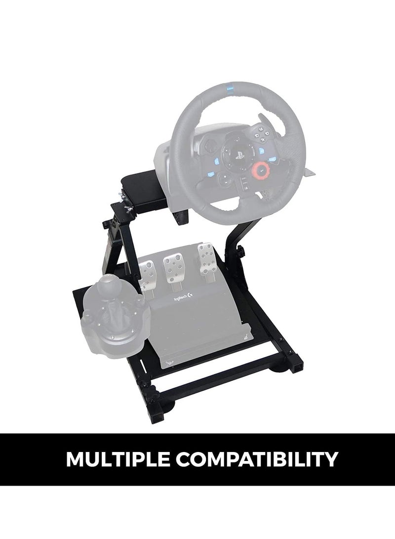 ZUIHAO Racing Steering Wheel Mount for Logitech G920 G25 G27 G29 Thrustmaster T80 T150 TX F430 Wheel Driving Game Simulator Racing Gear - Image 5