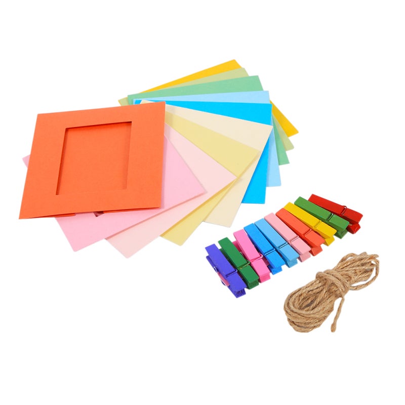 100% Brand New High Quality Hanging Photo Frame - Mini Size Lomo Photo Frame for Home Wall Decor Beautiful Photo Display - Image 1