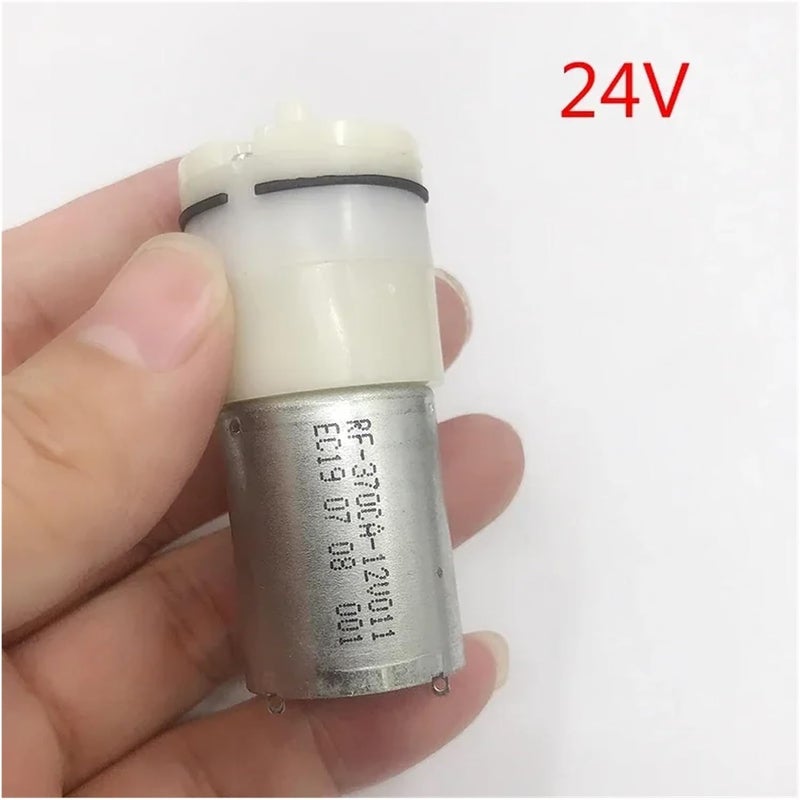 DC 3V 3.7V 5V 6V 12V 24V Small 370 Motor Pump Vacuum Air Flow Control Pump for Aquarium Fish Tank(24V) - Image 1