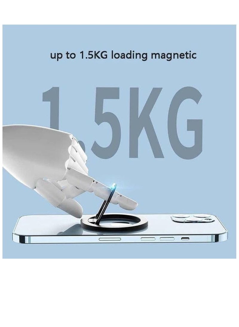 REBENUO CYD-44 Aluminium Alloy Desktop Magnetic Mobile Phone Stand Holder Compatible With iPhone 13/12 Pro Max. - Image 4