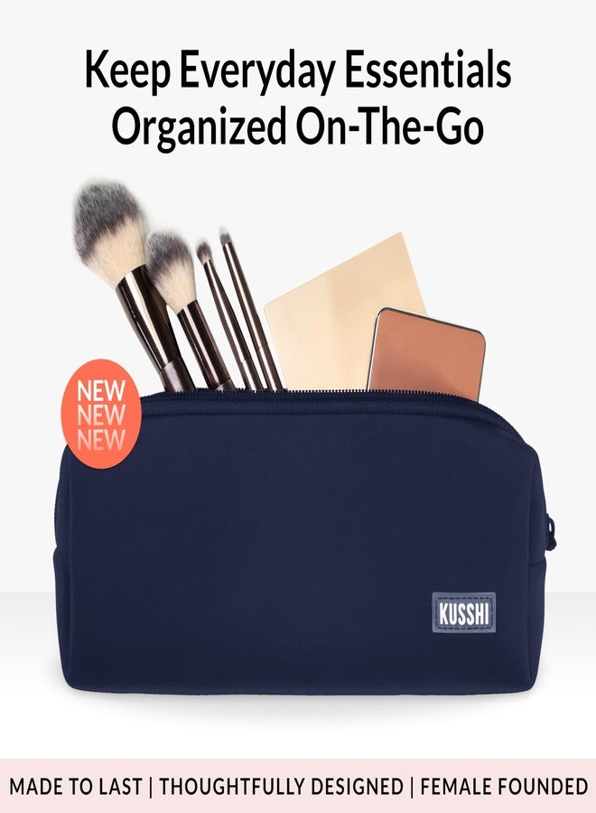 KUSSHI Essentials Pouch (Navy/Khaki) - Image 3