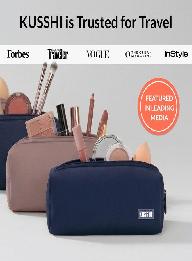 KUSSHI Essentials Pouch (Navy/Khaki) - Image 4