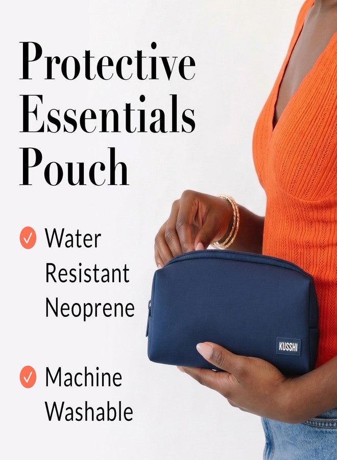 KUSSHI Essentials Pouch (Navy/Khaki) - Image 2