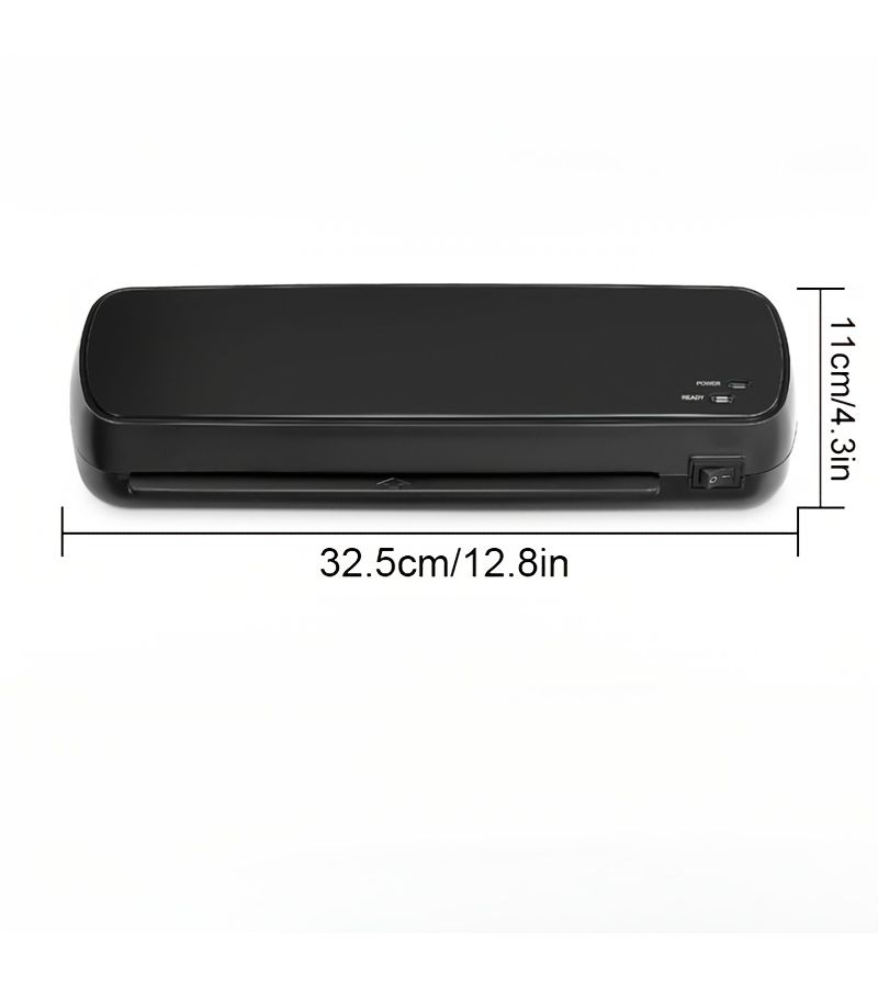 Black 4 In 1 Thermal Laminating Machine Quick Preheating Fast Lamination For A4 A5 A6 Home Office School Use - Image 4