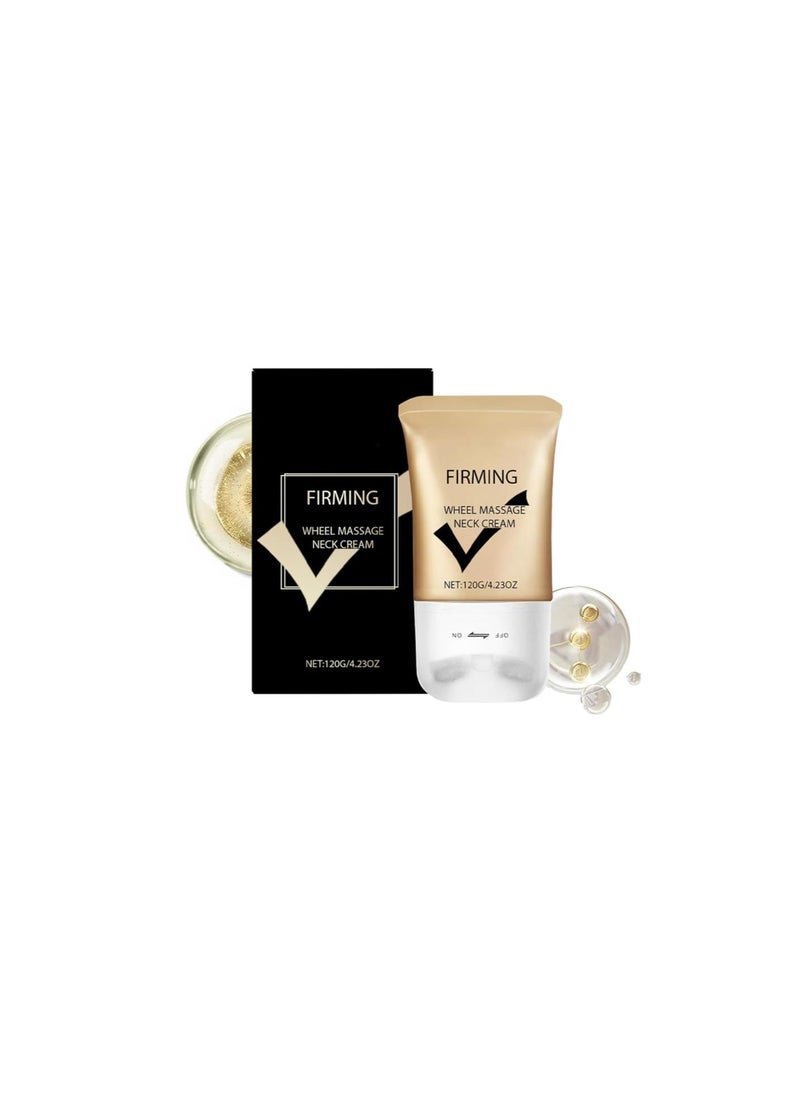 silvercnc - Ah-8 Firming Neck Cream, Neck Firming Roller Cream Neck Care Moisturizing Firming Skin Gentle Moisturizing Beauty Neck Cream - Image 1