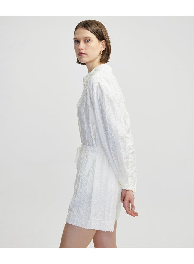 Ipekyol Textured Shorts - Image 4