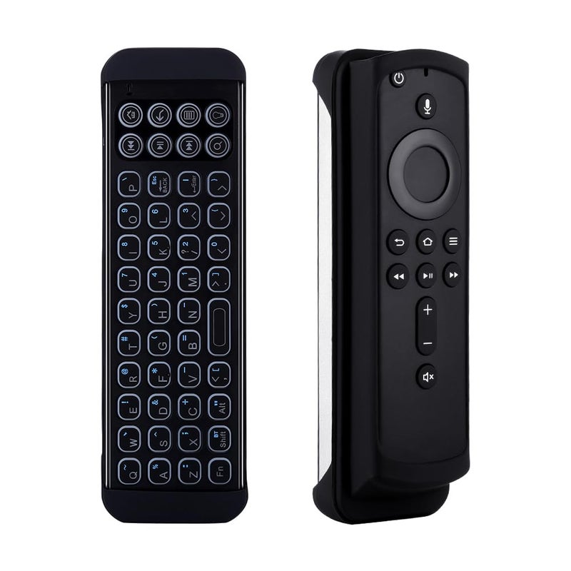 iPazzPort Mini Bluetooth Wireless Keyboard Remote with Backlit for Smart TVs Stick 4k Android TV Box TV Stick Streaming Player KP81030B - Image 2