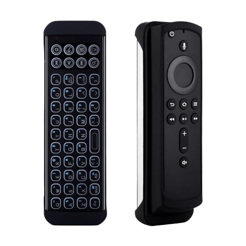 iPazzPort Mini Bluetooth Wireless Keyboard Remote with Backlit for Smart TVs Stick 4k Android TV Box TV Stick Streaming Player KP81030B - Image 1