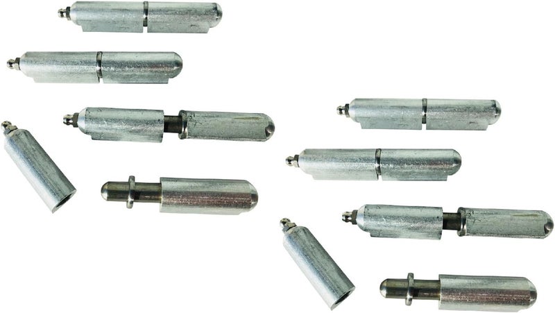 LavaLock 4" Aluminum Weld on Bullet Hinge Stainless Steel Bushing & Pin w/Zerk Grease Fitting (8) - Image 1