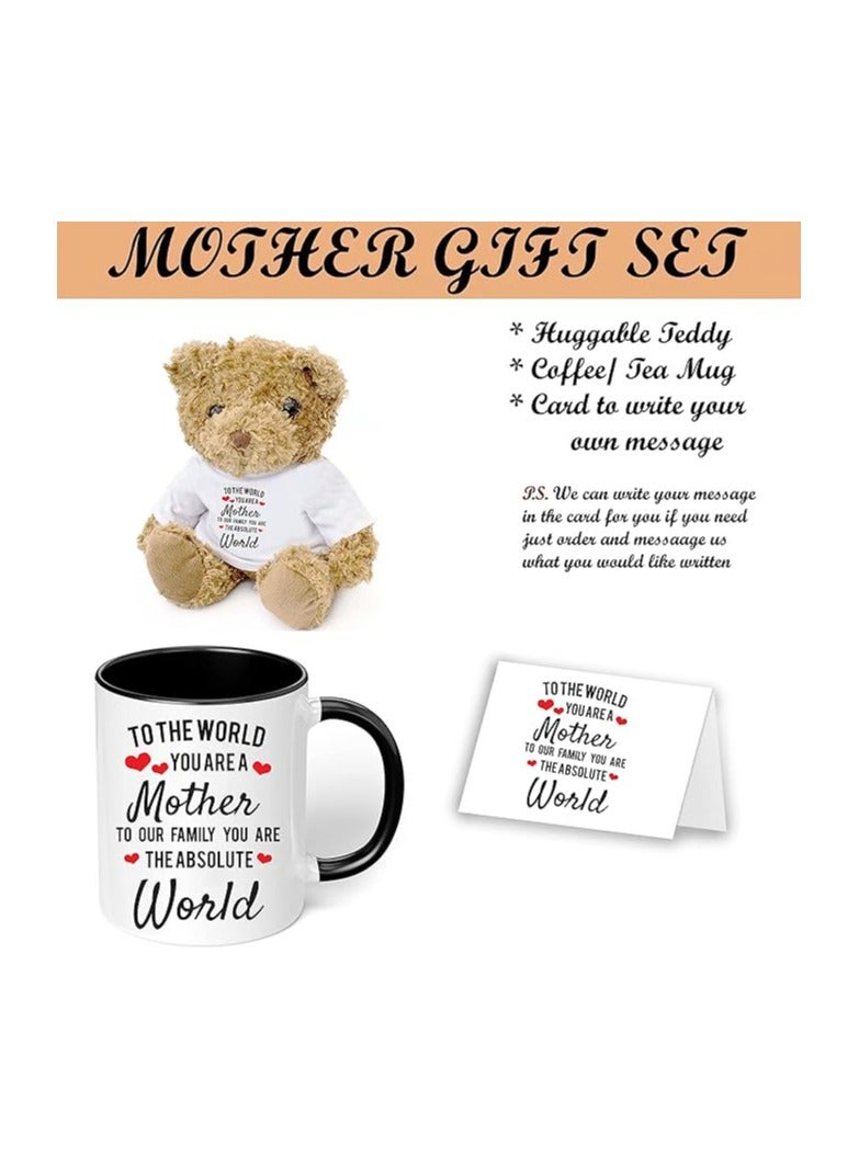 PRINTSHOP4ME Mother's Day Gift-Special Teddy Bear For Moms-Gift For Mom-Gift From Daughter To Mother-Gift For Mother  - Image 3