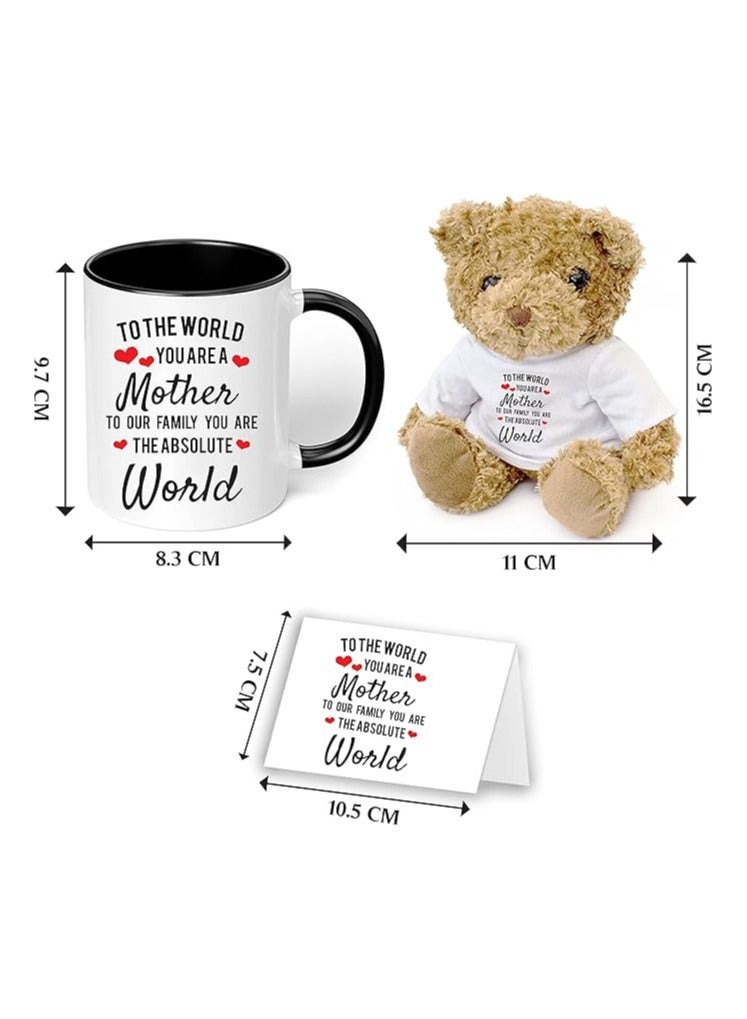 PRINTSHOP4ME Mother's Day Gift-Special Teddy Bear For Moms-Gift For Mom-Gift From Daughter To Mother-Gift For Mother  - Image 4