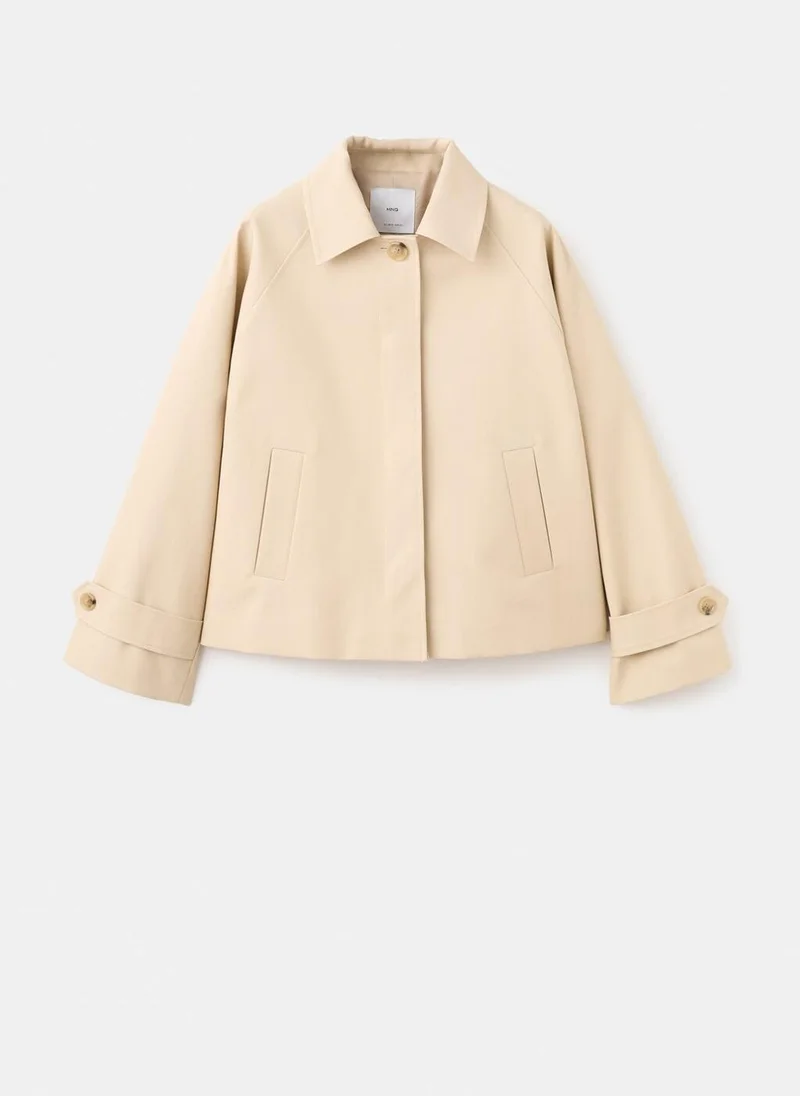 Mango  Oversized short trench for Women | Best Price UAE