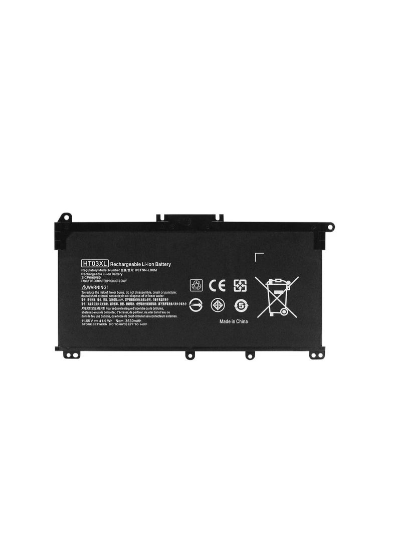 Terabyte Ht03Xl L11119-855 Laptop Battery For Hp Pavilion 14-Ce 14-Cf 14-Df 15-Cs 15-Da 15-Db 15-Dw 17-By 17-Ca Series 15-Cs0053Cl 15-Dw0033Nr 15-Da0014Dx L11421-542 Hstnn-Ub7J Hstnn-Db8R Ht03041Xl - Image 1