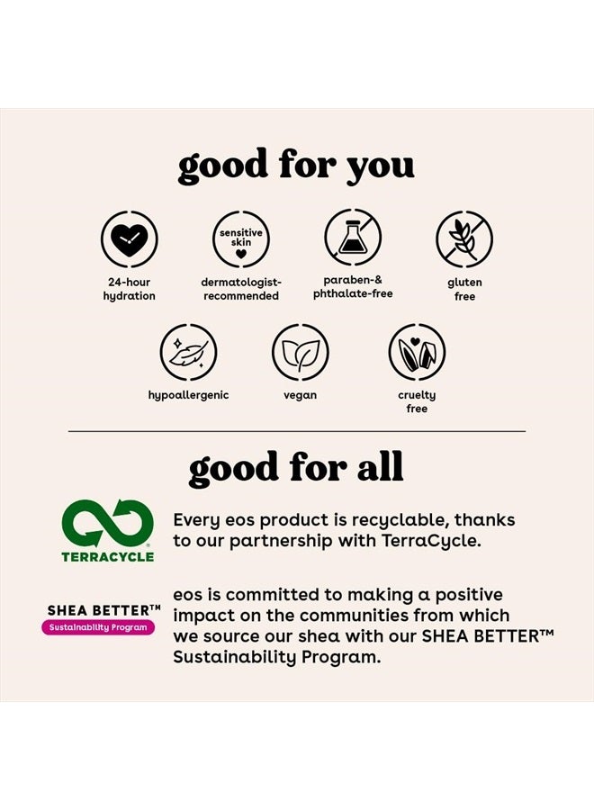 EOS Shea Better Body Lotion- Vanilla Cashmere, 24-Hour Moisture Skin Care, Lightweight & Non-Greasy, Made with Natural Shea, Vegan, 16 fl oz - Image 5