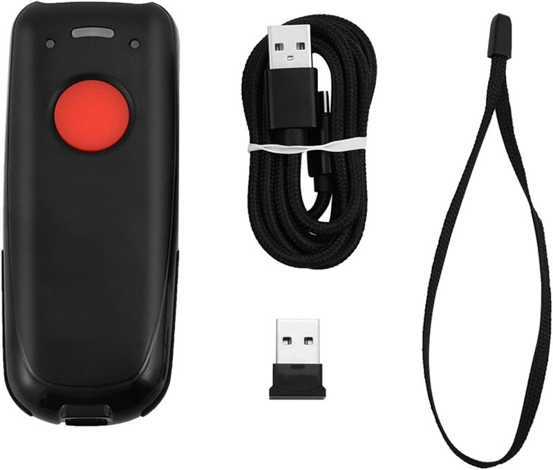 All storage type compatible Wireless Barcode Scanner, Super Code Decoding Long Battery Life Handheld Scanner for Warehouse Retail Logistics Inventory Management Staff Repeated use friendly design - Image 5