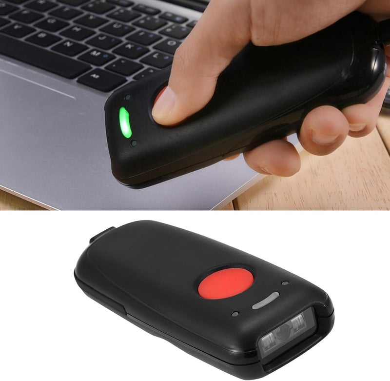 All storage type compatible Wireless Barcode Scanner, Super Code Decoding Long Battery Life Handheld Scanner for Warehouse Retail Logistics Inventory Management Staff Repeated use friendly design - Image 2