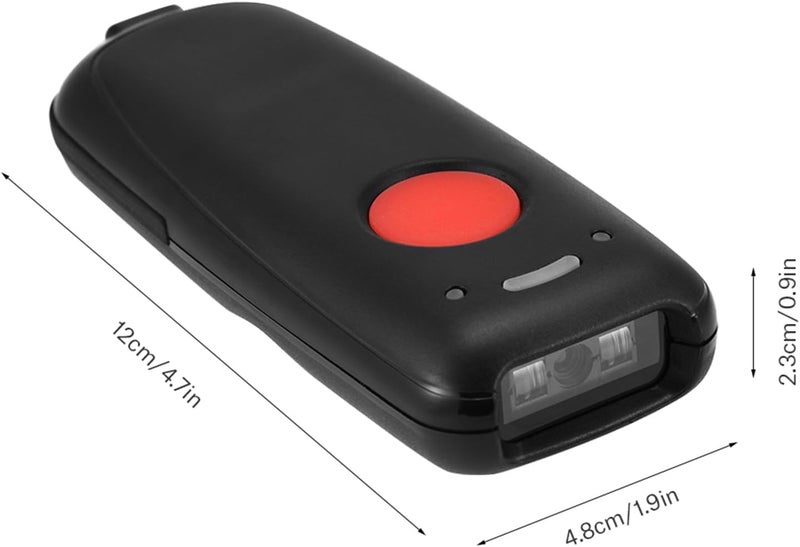 All storage type compatible Wireless Barcode Scanner, Super Code Decoding Long Battery Life Handheld Scanner for Warehouse Retail Logistics Inventory Management Staff Repeated use friendly design - Image 4