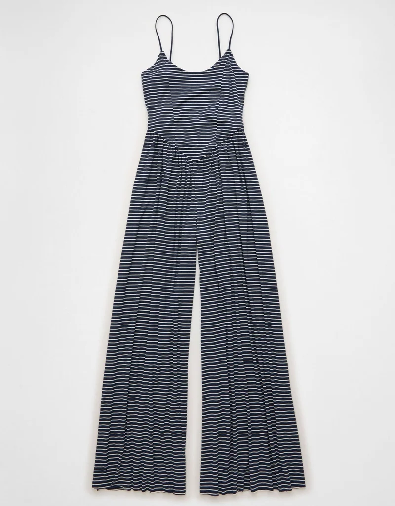 American Eagle  AE Soft and Sexy Wide-Leg Jumpsuit for Women | Best Price UAE