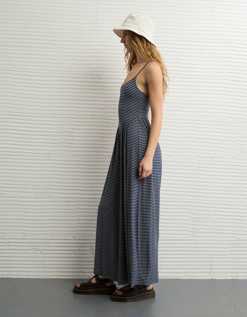 American Eagle AE Soft and Sexy Wide-Leg Jumpsuit - Image 3