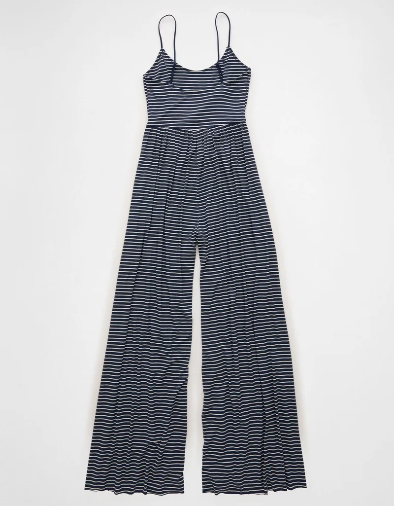 American Eagle  AE Soft and Sexy Wide-Leg Jumpsuit for Women | Best Price UAE
