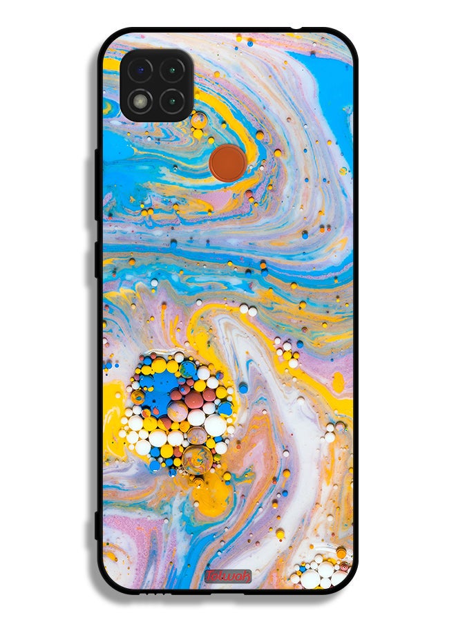 Tolwak Xiaomi Redmi 10A Protective Case Cover Gems Colorful Abstraction - Image 2