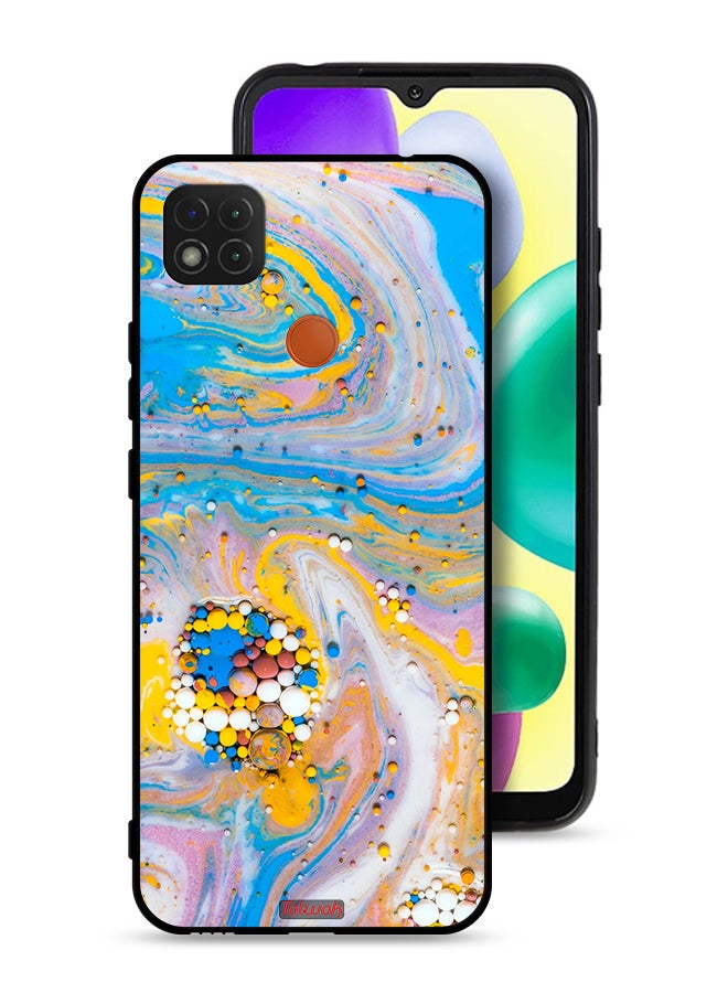 Tolwak Xiaomi Redmi 10A Protective Case Cover Gems Colorful Abstraction - Image 1