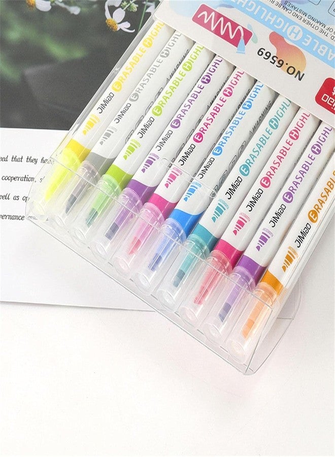 KRYTONE®Erasable Liquid Highlighters - Creative Portable Dual Head Soft Writing Highlighters for Students Taking Notes, Journal - Image 5