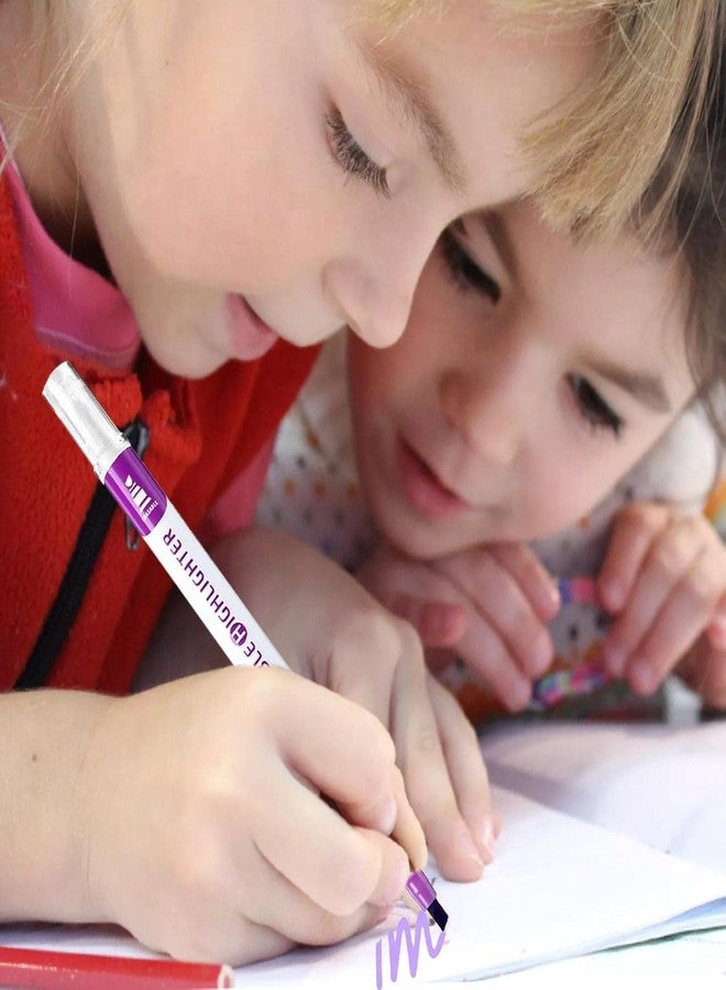 KRYTONE®Erasable Liquid Highlighters - Creative Portable Dual Head Soft Writing Highlighters for Students Taking Notes, Journal - Image 2