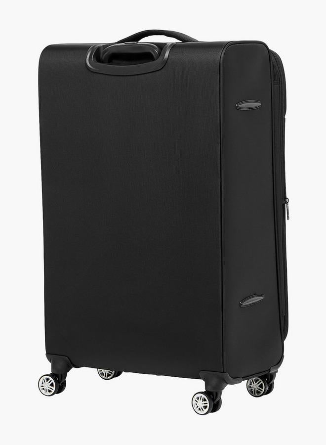 Wave Solid Softcase Trolley Bag With Retractable Handle - Image 4