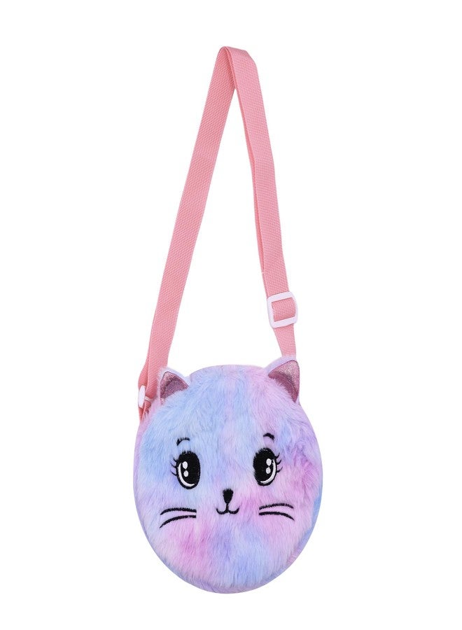 Amamcy Cute Cat Shoulder Bag for Women Small Flulffy Cat Crossbody Purse Animal Plush Satchel Cartoon Daypack Kawaii Purse - Image 1