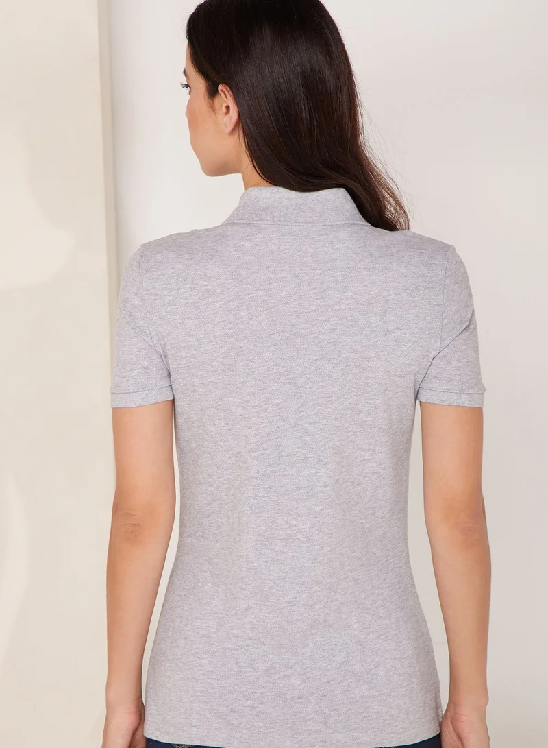LACOSTE Slim Fit Logo Polo T-Shirt