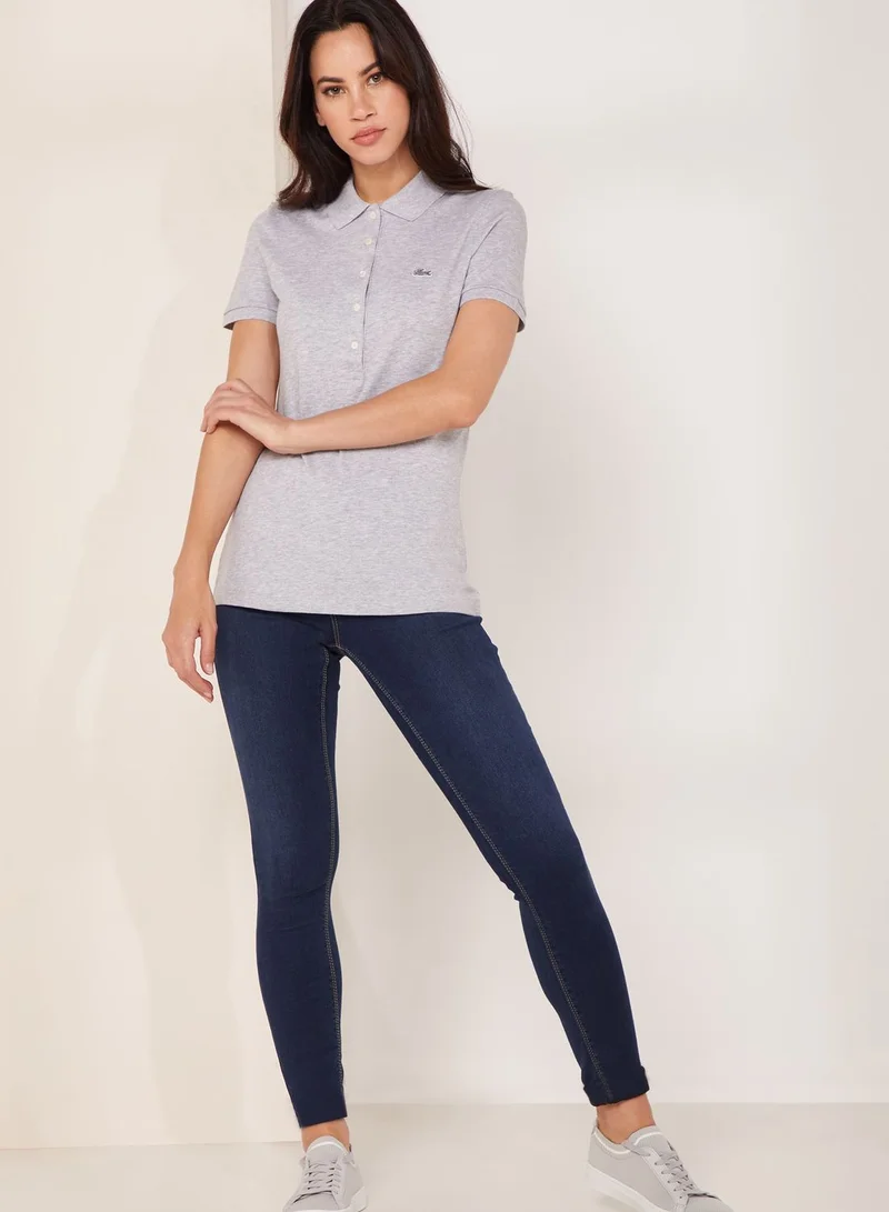 LACOSTE Slim Fit Logo Polo T-Shirt