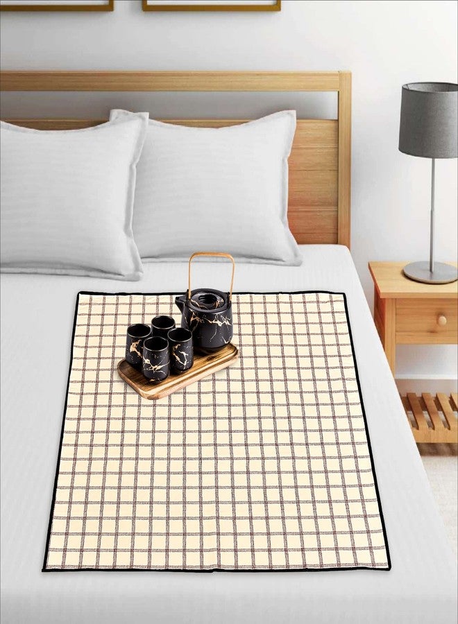 Khushimit® Printed Waterproof & Oilproof Square Shape Bed Server Food Mat 36x36 inches, || PATTERN-68 || - Image 2