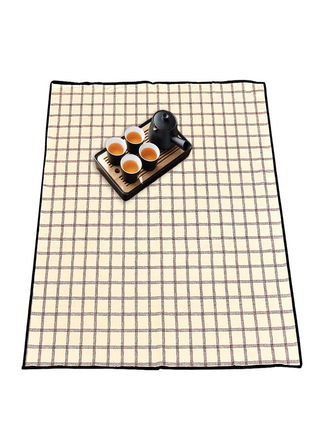 Khushimit® Printed Waterproof & Oilproof Square Shape Bed Server Food Mat 36x36 inches, || PATTERN-68 || - Image 1