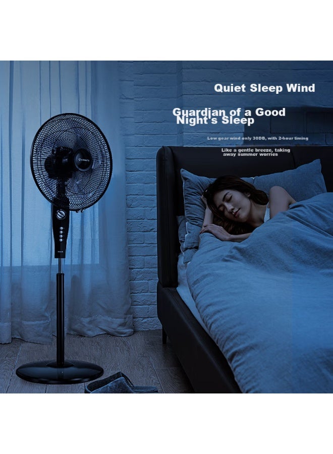 Airmate Five-blade Household Electric Fan, High Airflow, Desktop Or Floor Fan, Quiet Operation, Energy-efficient, Air Circulation, Small Fan With Timer, Dorm Cooling Fan, Fsw65t2-5 - Image 5