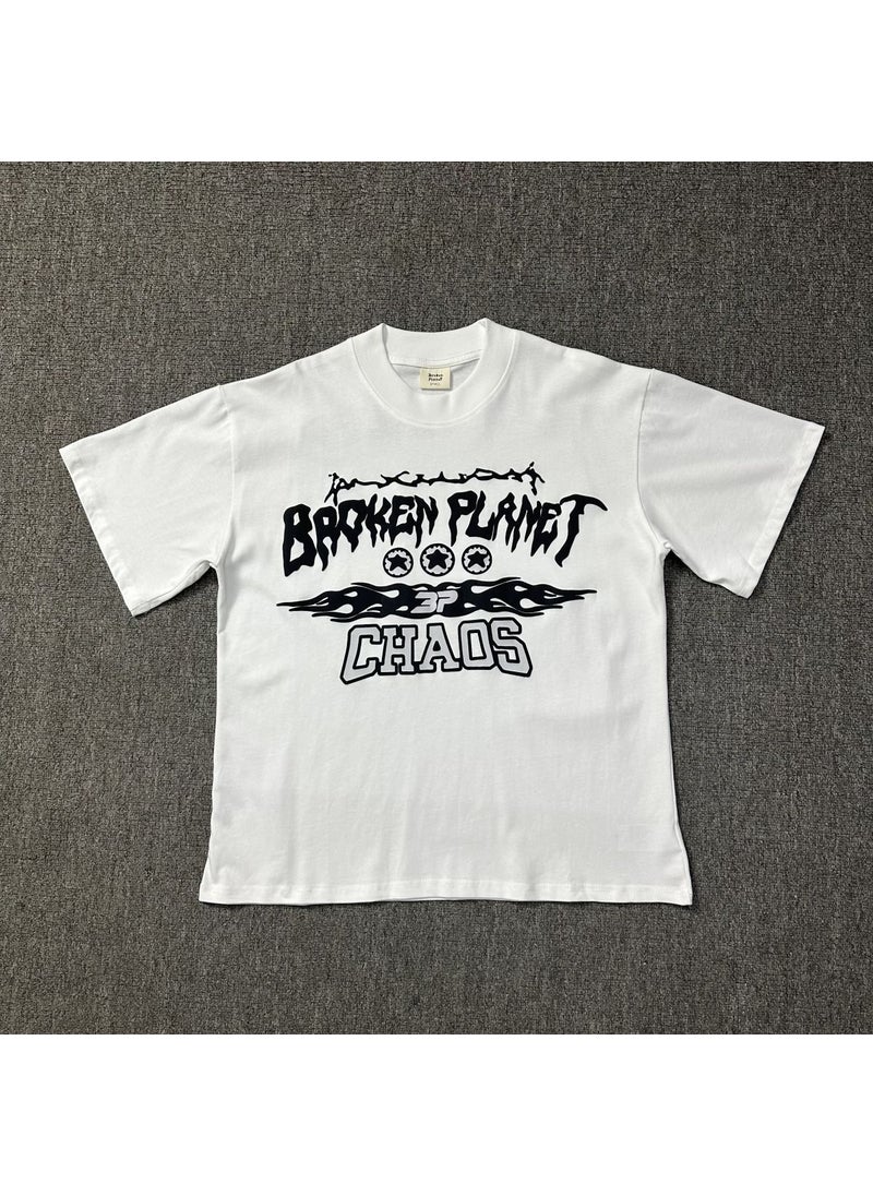 Generic - Broken Planet Cotton Unisex Tee BP-T118 white - Image 1
